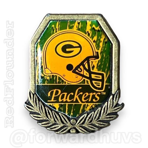 Vintage Green Bay Packers 1990s Bronze Pin - One of Two Available - Picture 4 of 7